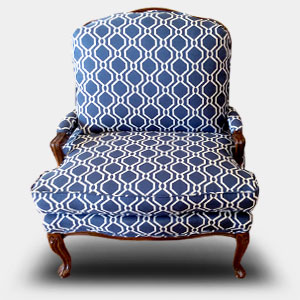 upholstered chair